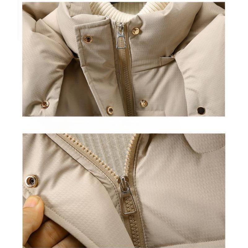 Fashion Women Winter Coat Korean Style Warm Thick Loose Cotton Padded Jacket Long Outwear