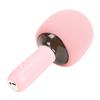 Wireless Bluetooth Karaoke Microphone Machine Portable Handheld Mic Speaker with RGB Lights 3.5mm AUX Jack 5 Sound