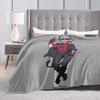 Helltaker Pattern Anime  Blanket Soft Warm Flannel Throw Blanket Bedding for Bed Living room Picnic Travel Home Couch