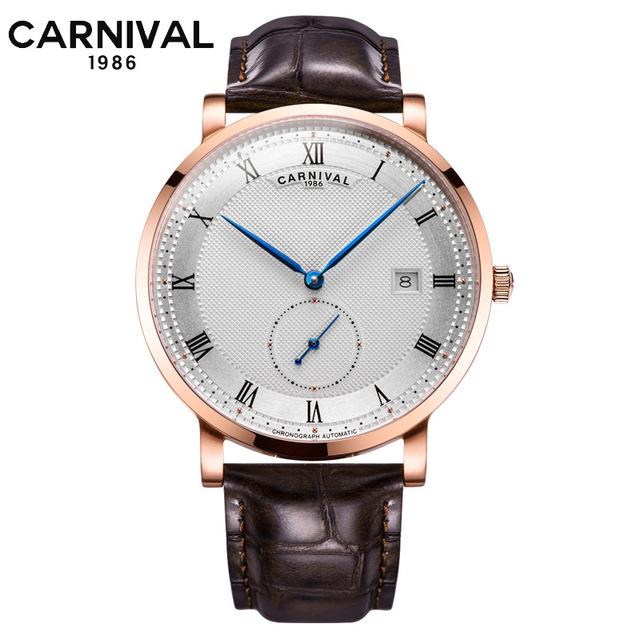 Carnival Brand Luksusa Biznesa Pulkstenis Modes