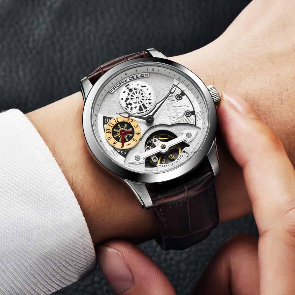 PAGANI Men Watch Fashion Leather Tourbillon Automatic Men's Mechanical  Watches Relogio Masculino acheter à prix bas — livraison gratuite, avis  réels avec des photos — Joom