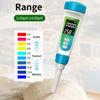 Multifunctional Food PH Meter LCD Digital Acidity Meter Precision 0-14pH Water Quality Tester for Fruit Dough Meat Milk Cheese