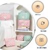 FLORPERRY Makeup Pouch Perfect for Makeup and Perfect for Work or Business Pink 3-Piece Set, Cosmetics, Tools, Toiletries, Travel, Trips,
