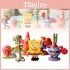 Adorable 6pcs Spongebob Squarepants Figures Set Perfect For Collectors And Decor