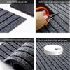 PVC Seven-Stripe Water-Absorbent Kitchen Floor Mat - Large Coverage, Non-Slip, Dirt-Resistant Entryway Carpet