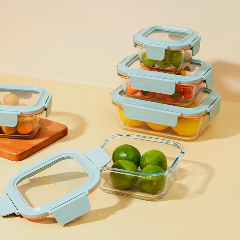 LOCK&LOCK Heat-Resistant Glass Food Storage Container