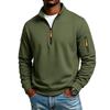 Herren - Gefüttertes Sweatshirt mit Stehkragen für Sport und Training