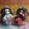 Mo Dao Zu Shi Official Wei Wuxian Lan Zhan Blind Box Porcelain Rhyme Flower Language Series Desktop Decoration Pvc Toy Gift