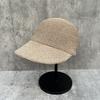 Knitted Equestrian Hat Women's Autumn Retro Simple Wide Brim Shows a Small Face Fashion Temperament Peaked Hat