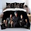 Final Fantasy Series Games Cartoon Bedding Set Printed Bed Set With Pillowcase Duvet Cover Soft Queen King Size Bedclothes Home