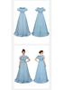 Regency Era Bridgerton Victorian Cosplay Gown for Halloween
