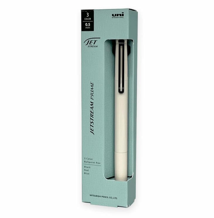 

Шариковая ручка Mitsubishi Pencil Uni Jetstream Prime Бежевая SXE 3350005 BG (0,5 мм, Черный, Красный, Синий)