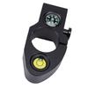 Tower Ruler Bubble Level Integrated for Centering Rod Horizontal with Compass for 32mm Diameter Pole Portable Measuring Instrument