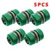 5 Pcs Hose Connector Quick Connect Kit Connector Repair Irrigation Accessories Water Pipe Extension Connector Garden Drip Irri