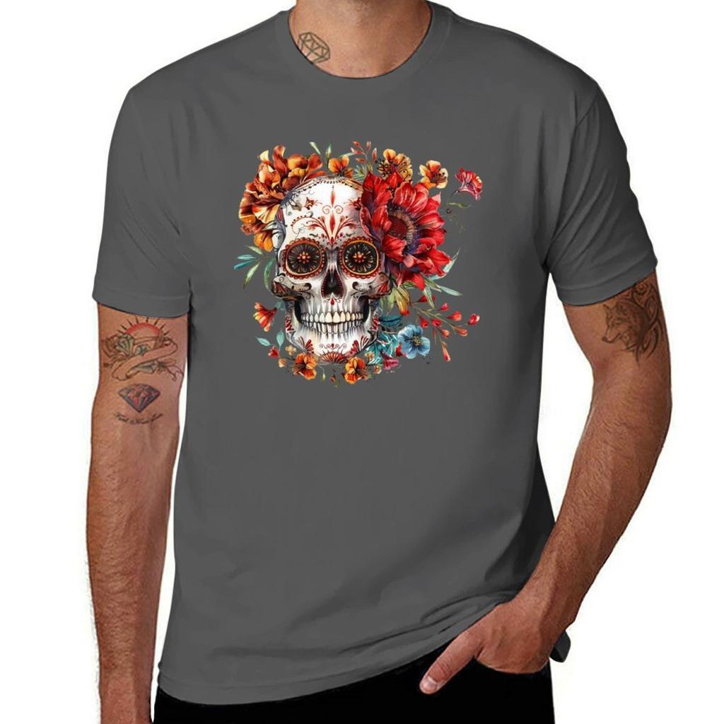Dia De Los Muertos Tshirt T Shirt Unisex Plain Tshirt