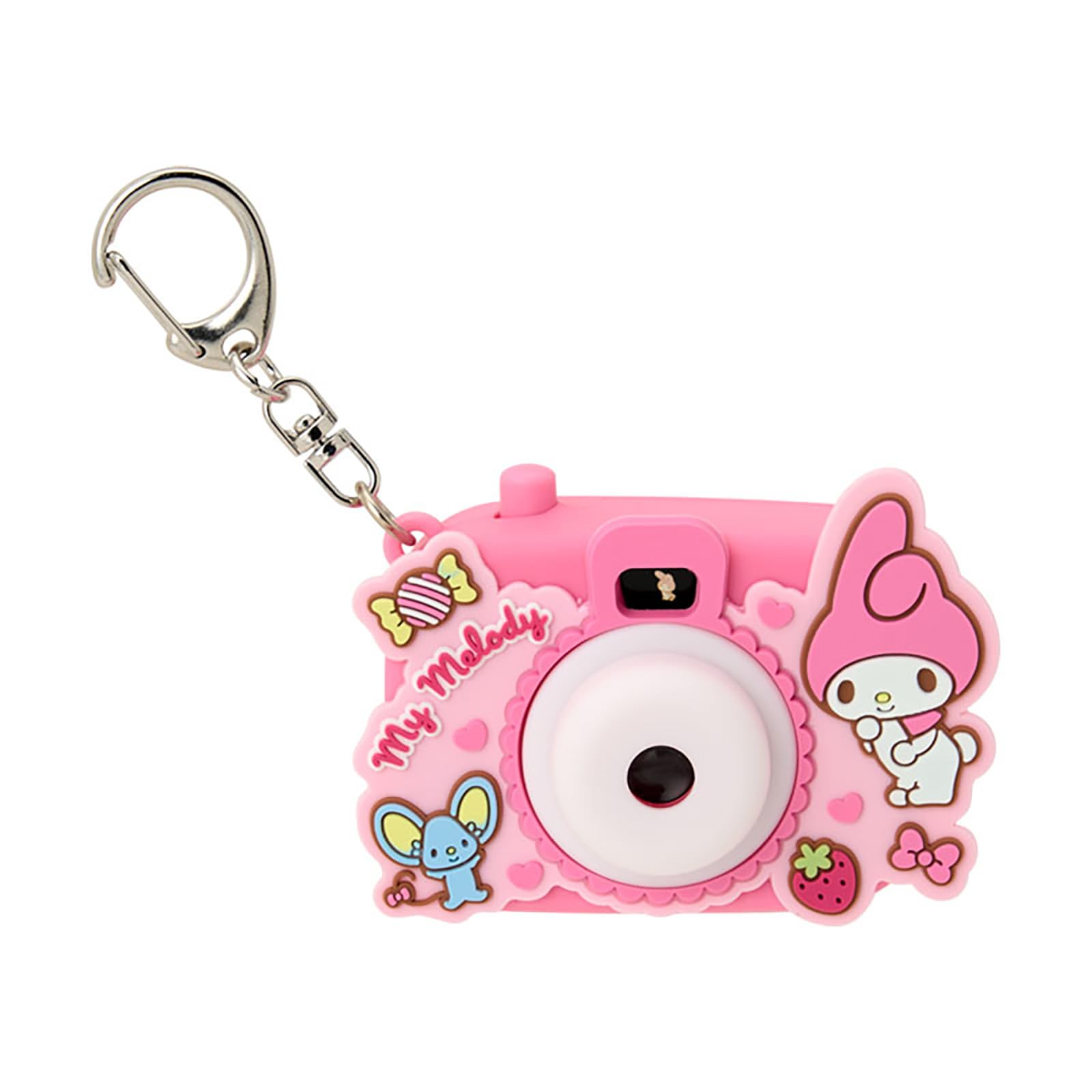 

Sanrio Light Scope Keychain My Melody ABS 073695 Camera-Shaped (Miniature Toy) Resin/PVC