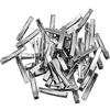 Bastelpackung 20 Stück, Haarspangen, 1-3/4 Zoll (45 mm)- Haarspangen Einzelzinke Metall Krokodilklemmen (Packung mit 20 Stück, Haarspangen)