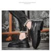 Men Thick Sole Non Slip Wear Resistant Low Top Martin Work Safety Boots