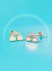 Minimalpiercing 14K Over The Rainbow Piercing Earrings