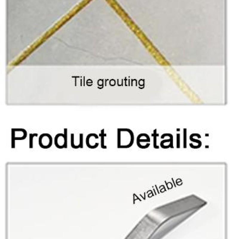 Stainless Steel Tile Installation Brick Jointer Grout Pressing Tools Floor Tile Grout Applicator Builder Trimming Tool