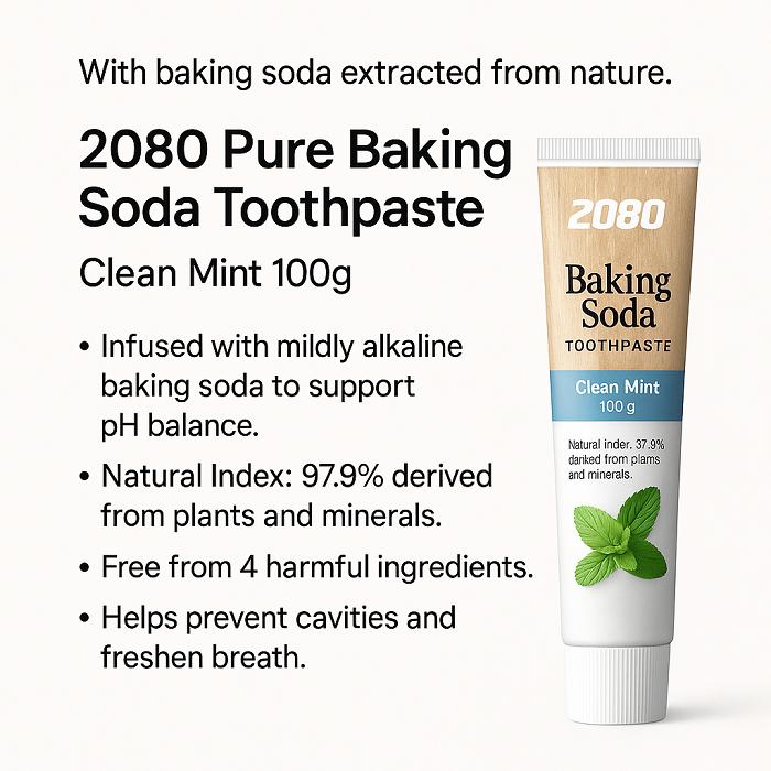 2080 Pure Toothpaste - Clean Mint Scent