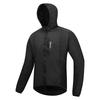 Wosawe Windproof Cycling Jackets Hooded Waterproof Long Sleeve Windbreaker Jerseys Reflective Bicycle Clothing Men's Jacket