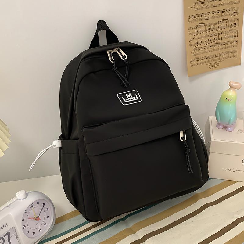 

Children s Primary School Students Girls Kindergarten Solid Color Backpack Middle School Students Backpack
