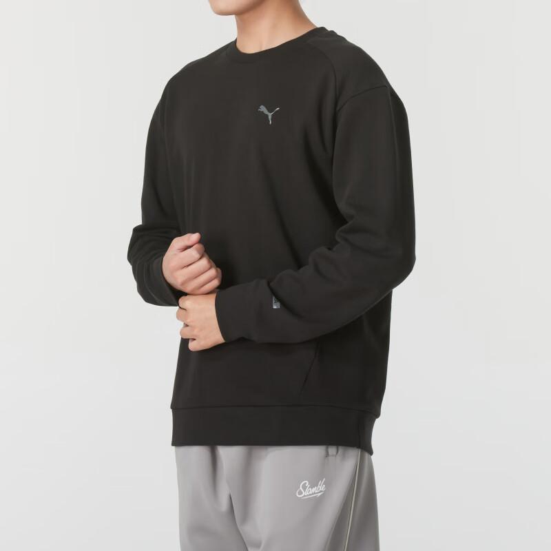 Puma Training Pullover Comfortable Sweatshirt Men sweatshirt Black 684186-01
