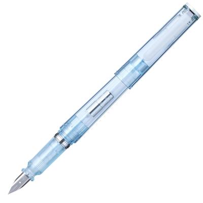 Sailor Fountain TUZU ADJUST Glassy Crystal Medium Gift Made In for Beginners and Everyday Pen, Sky, Nib, Pack, Japan, Use, 11-0549-706