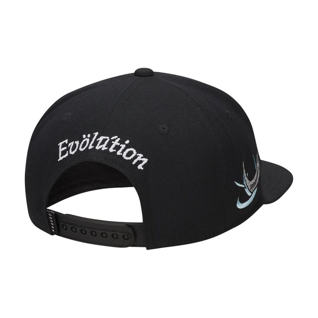 Jordan Baseballkappe mit Logo-Muster Unisex Hüte Schwarz FD5183-010