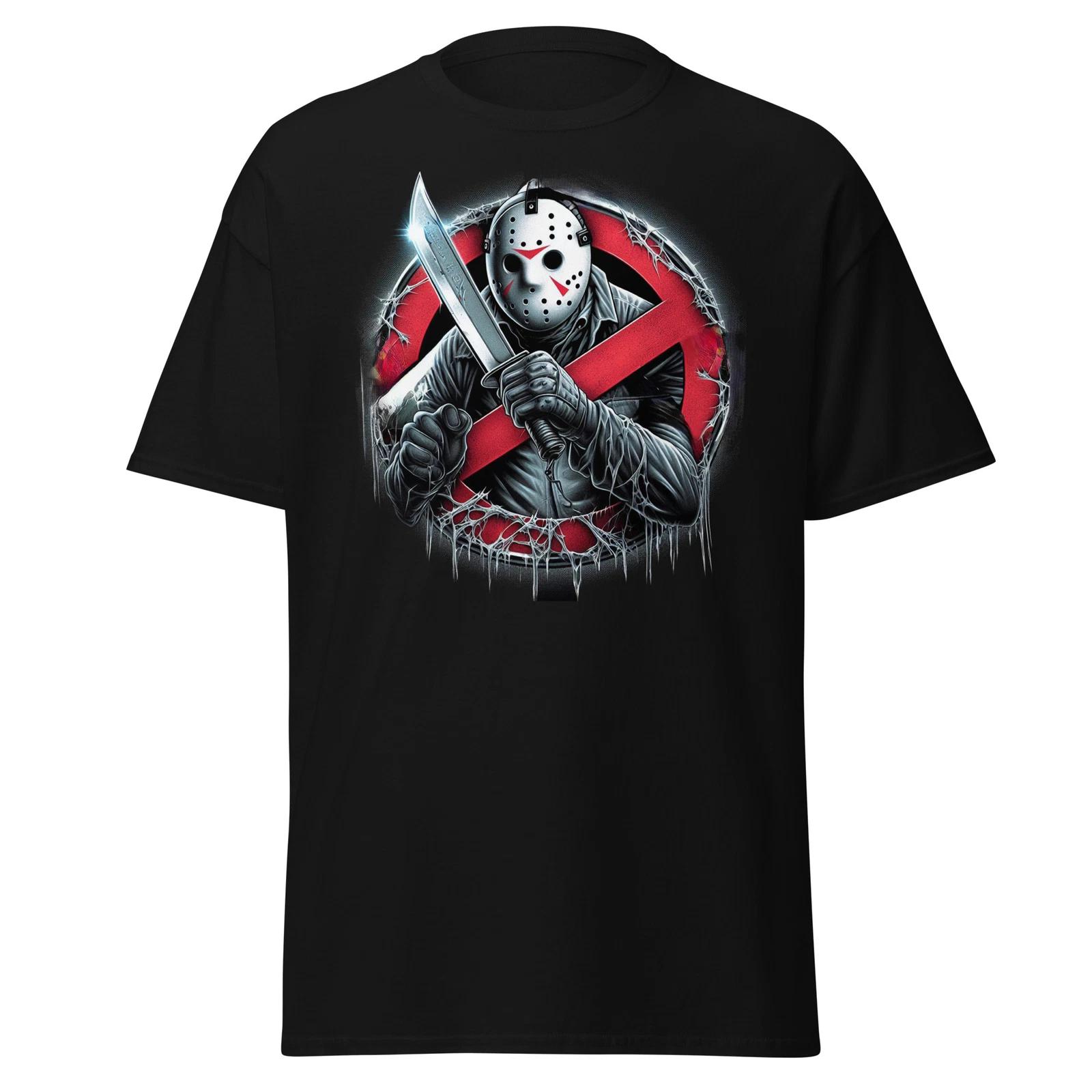 Jason Ghostbusters Mashup T-Shirt - When Horror Meets Hilarity XXL