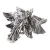Antique Silver Angel Charm Pendant for DIY Jewelry Making Necklace Bracelet Handcraft Works Distressed Angels 6 Wings
