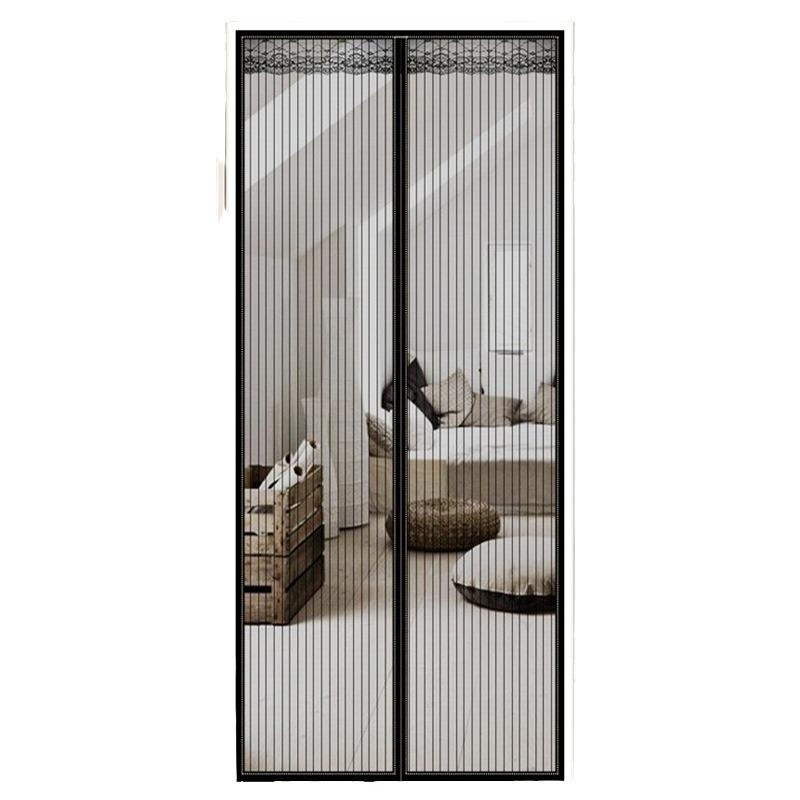Custom Magnetic Anti-Mosquito Door Curtain with No-Punch Installation
