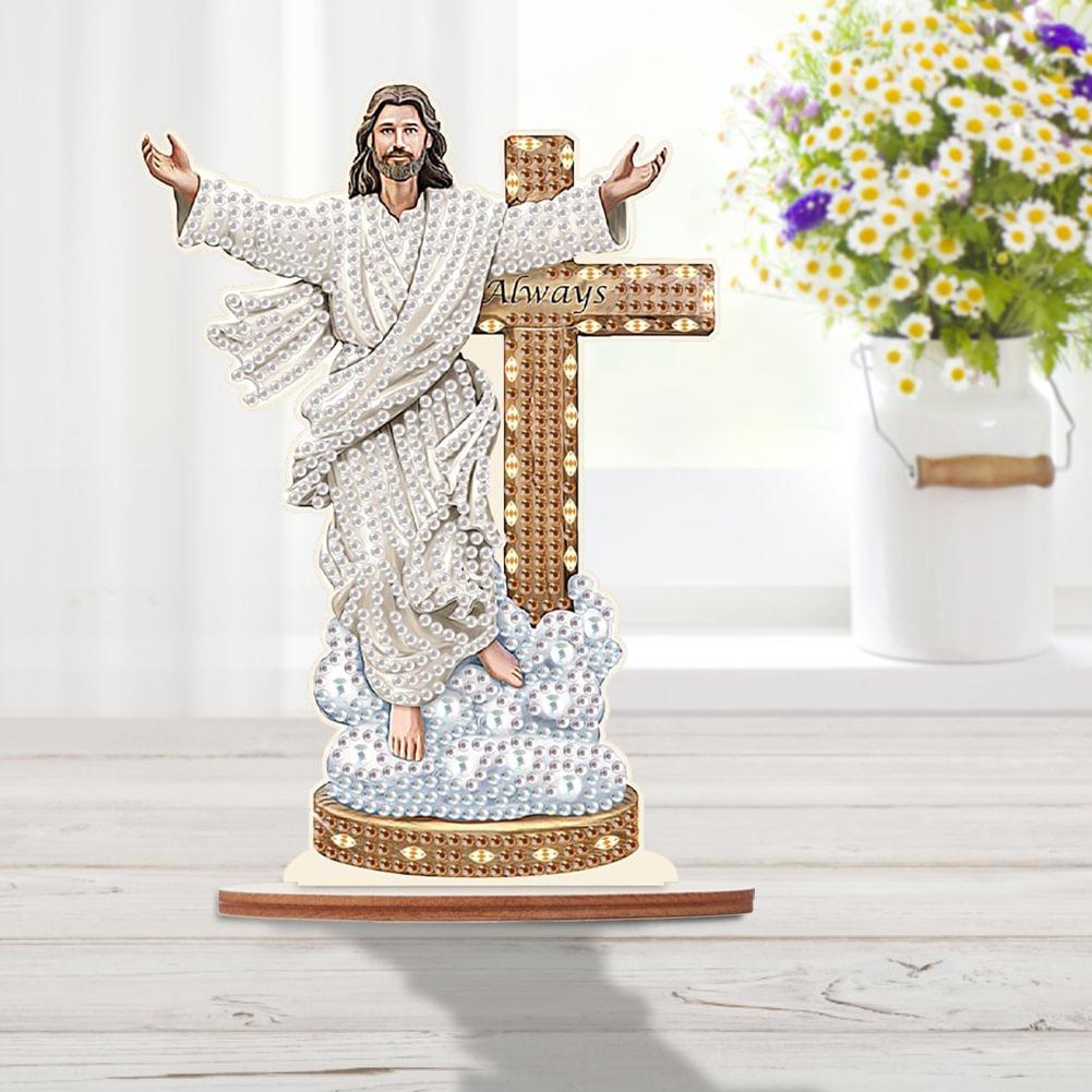 

1 Diamond painting ornament set, diamond painting · kit, home wall and window decoration gifts 12.8*18cm