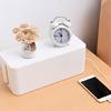 Charging Cables Management System Practical Socket Storage Case For Home Office Living Room Use Cord Organizer with Lid