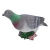 Simulation Pigeon Synthetic Resin Vivid Simulation Bird for Home Decoration Holiday Decoration Educational Toys Type 1