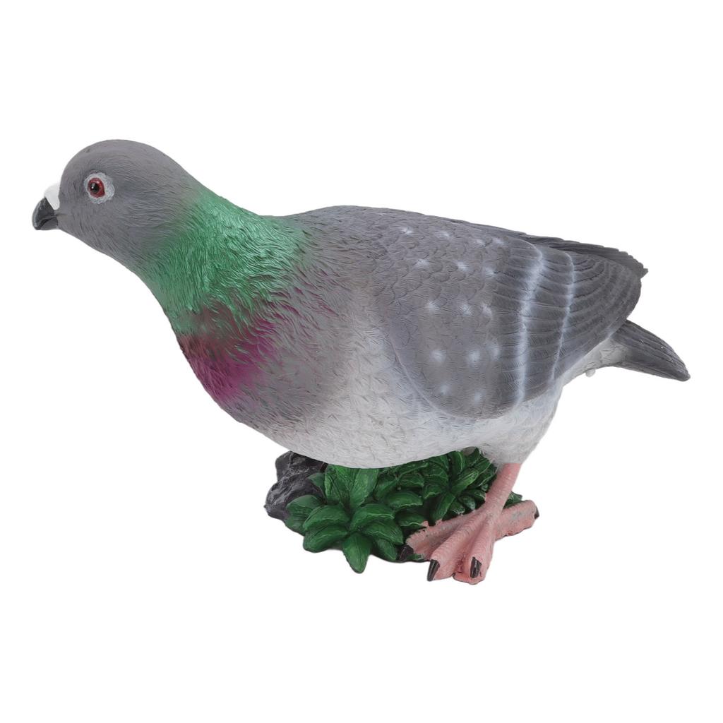 Simulation Pigeon Synthetic Resin Vivid Simulation Bird for Home Decoration Holiday Decoration Educational Toys Type 1