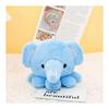 Stuffed Keychain Octopus Blue Mascot Easy To Attach and Remove Fluffy Soothing Goods Stress Relief for Adults Commuting To School Bag Charm Gift