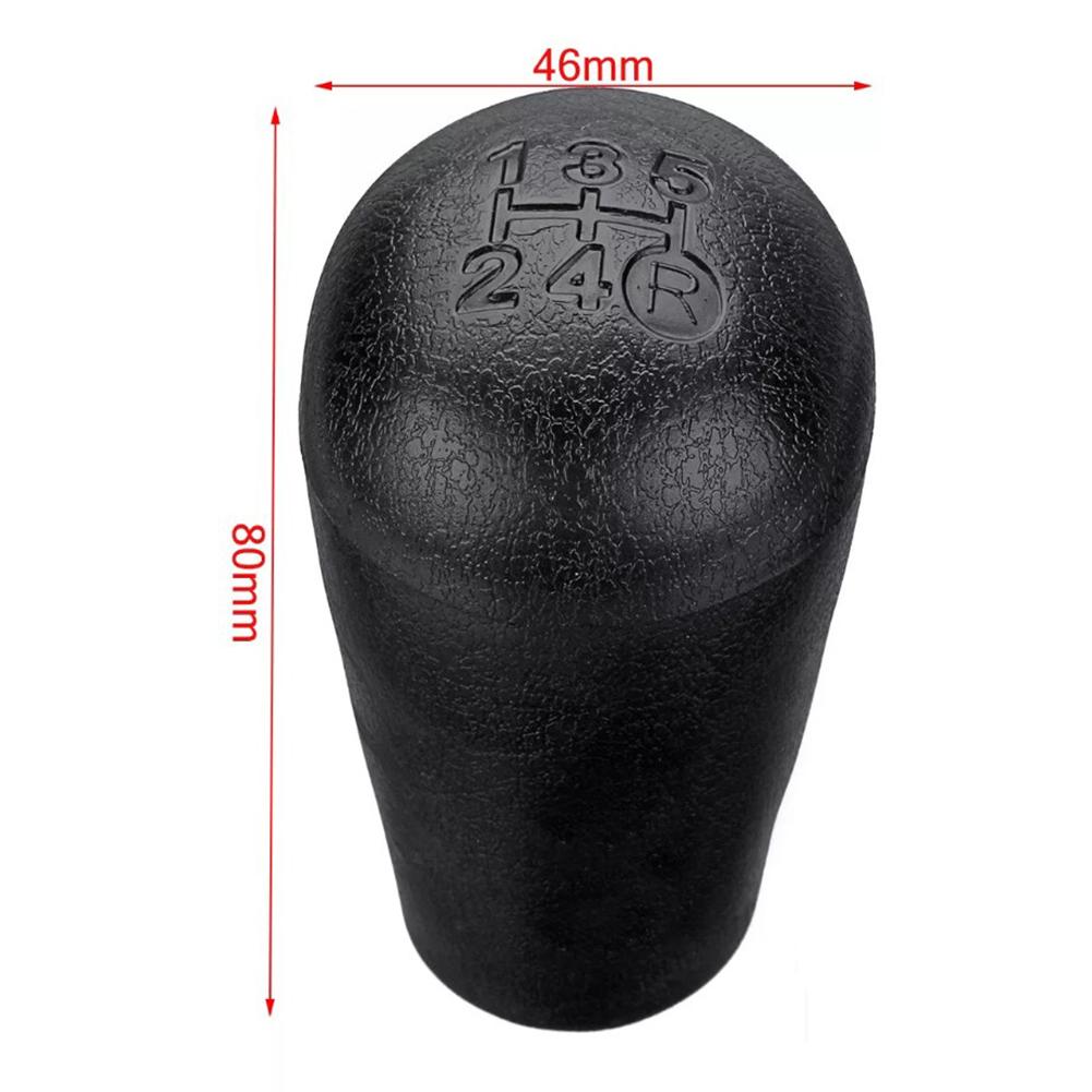 Auto Gear Shifter Shift Knob Black Shift Knob Enhanced Control OEM Compatibility Perfect Fit Plastic Material Grey