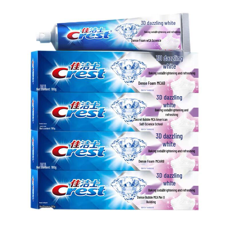 

Crest 3D White Baking Soda Toothpaste
