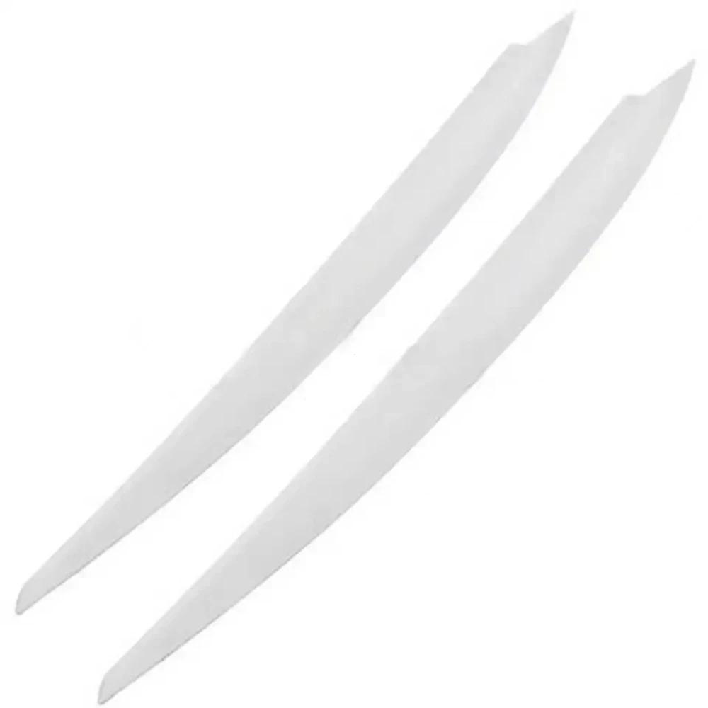 

For Volkswagen Golf 7 MK7 GTI R 2013-2018 Head Light Lamp Eyelids Eyebrow Headlight Decoration Car Styling Trim Accessories білий