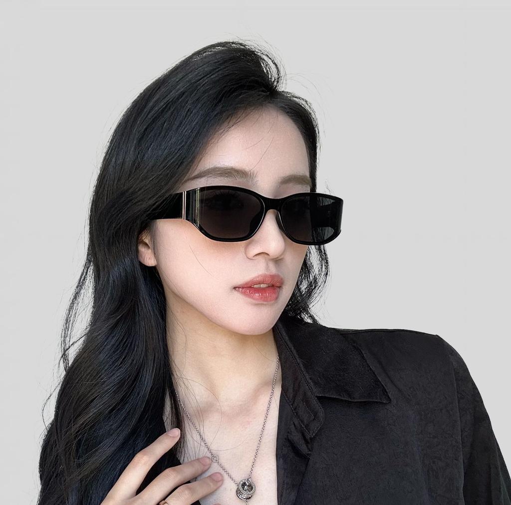 Gebogener Spiegel, Cat-Eye-Sonnenbrille, Damen-Hochwertig Anti-Ultraviolettstrahlen, Vielseitige Sonnenbrille, Sonnenbrille