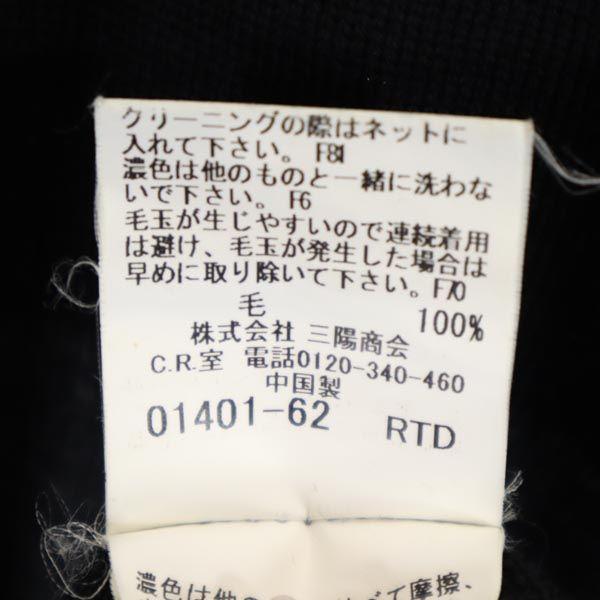 Burberry Half Zip Long Sleeve Sweater GOLF Sanyo Shokai Long Sleeve Knit Men's Used