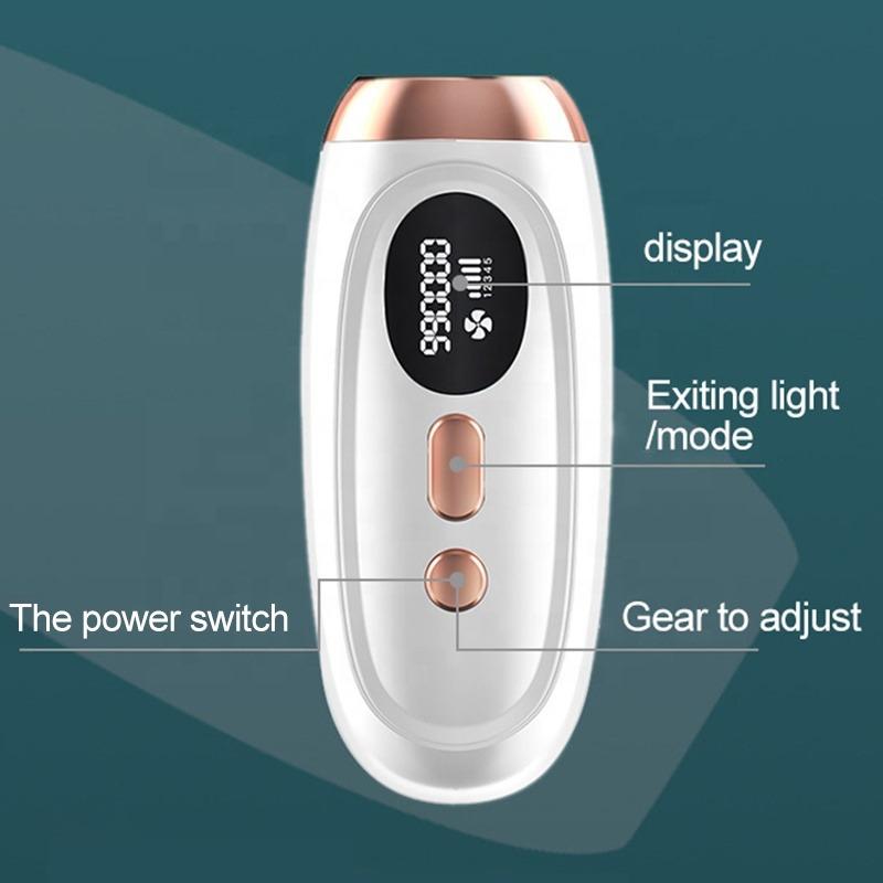 Épilateur Laser Permanent à impulsions IPL 990000, indolore, pour femmes et filles, épilation à usage domestique