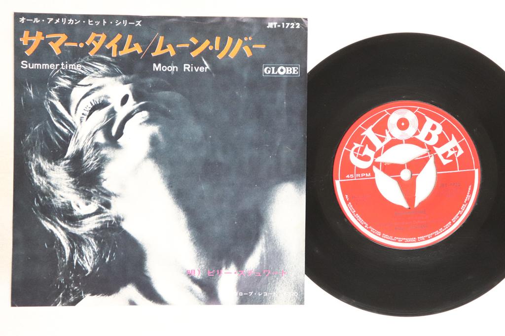 7inch Record BILLY STEWART - Summertime / Moon River JET1722 GLOBE Japan Soul/Funk Used