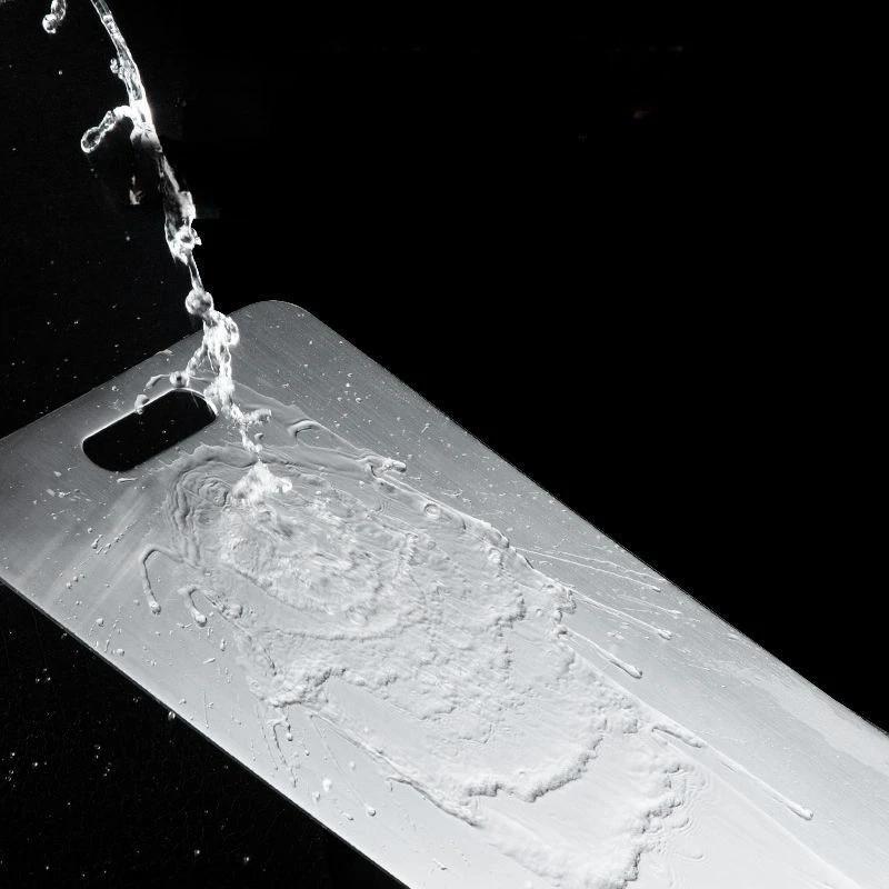 316 Stainless Steel Cutting Board Thickened Chopping Board Antibacterial Double Sided Cutting Board Block Kneading Dough Tool