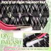 Natural Look 3D Faux Mink Lash 8-16mm Length DIY Lash Extension Kit  Makeup Enhancement