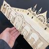 Decorative Storage Tray Universal Wood Heat-resistant Moon Star Serving Tray Household Supplies