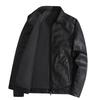 Special for spring and autumn new men's leather jacket American lapel pu large size high street locomotive style leather jacket