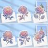 6pcs Flower Butterfly DIY Diamond Art Greeting Cards with Envelopes Diamond Art Handmade Cards for Birthday Thank You Friendship